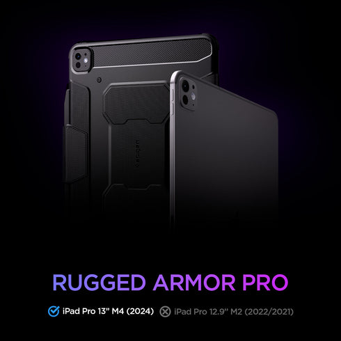 Чехол Spigen для iPad Pro 13” (2025 / 2024) – Rugged Armor Pro