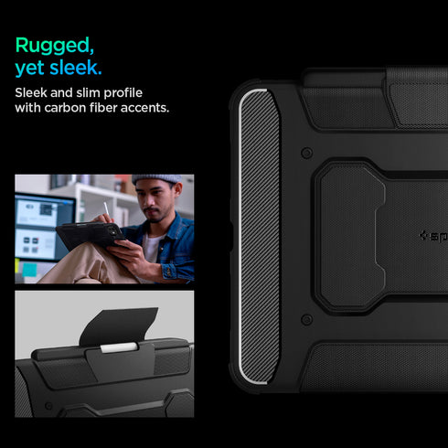 Spigen iPad Pro 11” (2025/2024) 保護殼 – Rugged Armor Pro
