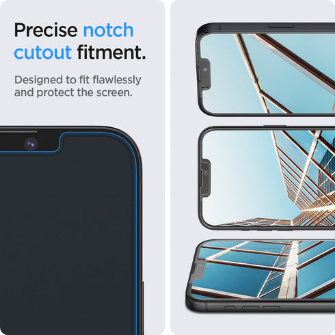 Spigen iPhone 16e 螢幕保護貼 – GLAS.tR EZ Fit (2片裝)