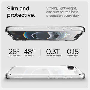 Spigen iPhone 17e/ 16e Case Ultra Hybrid view 15