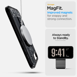 Spigen iPhone 17e / 16e Case Ultra Hybrid Zero One (MagFit) view 12