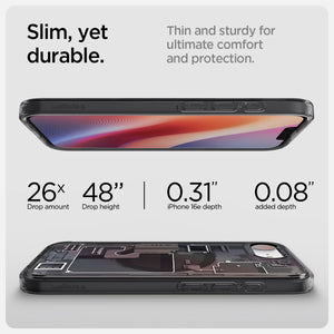 Spigen iPhone 17e / 16e Case Ultra Hybrid Zero One (MagFit) view 14