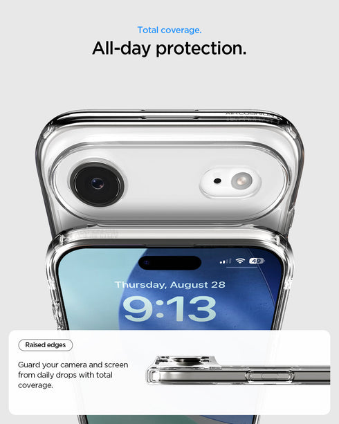 Spigen iPhone Air 保護殼 – Ultra Hybrid 系列透明防摔殼