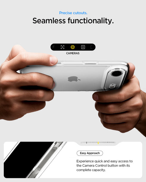 Spigen iPhone Air 保護殼 – Ultra Hybrid 系列透明防摔殼