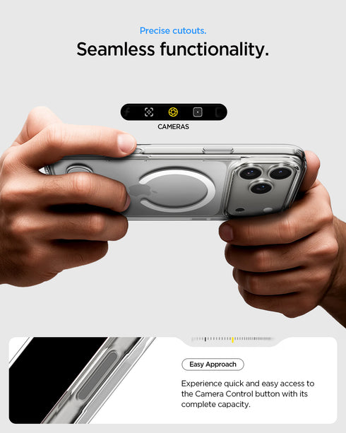 Spigen iPhone 17 Pro Max / 17 Pro / Air / 17 Case – Ultra Hybrid S (MagFit)