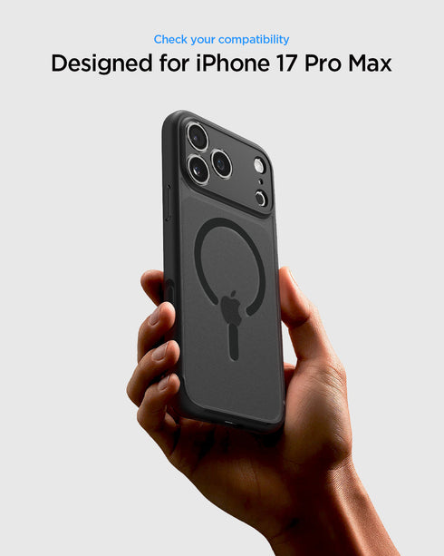 Spigen iPhone 17 Pro Max 保護殼 - Ultra Hybrid 系列透明防摔殼(MagFit)
