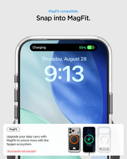 Spigen iPhone 17 Pro Max / 17 Pro / Air / 17 Case – Ultra Hybrid S (MagFit)