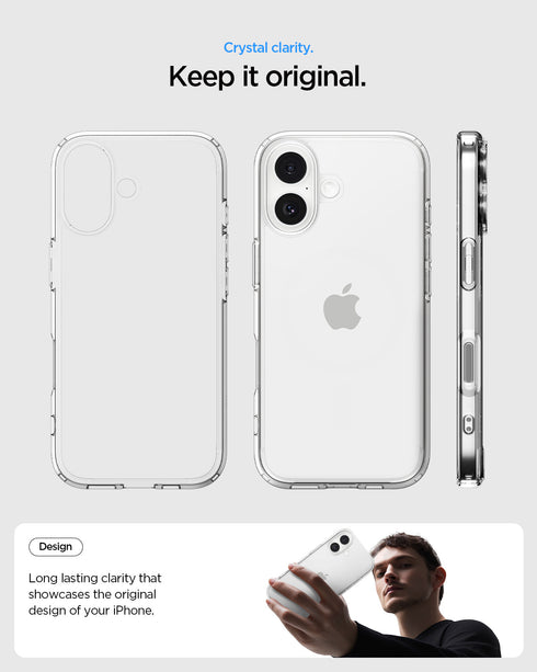 Spigen iPhone 17 保護殼 – Ultra Hybrid 系列透明防摔殼