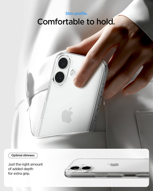 Spigen iPhone 17 保護殼 – Ultra Hybrid 系列透明防摔殼