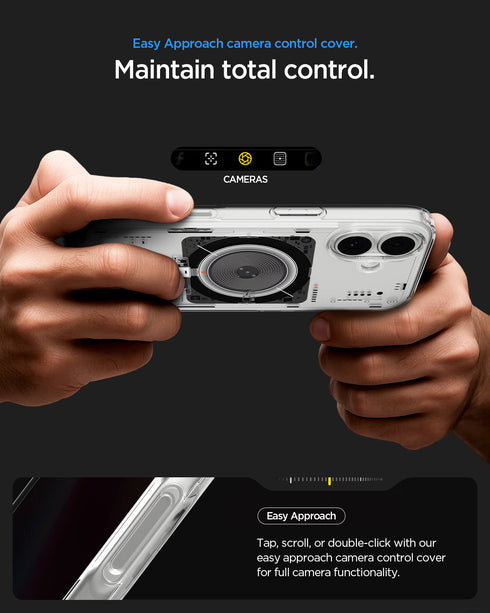 Spigen iPhone 17 系列手機殼 – Ultra Hybrid Neo One 科技透明磁吸防摔殼