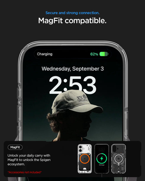 Spigen iPhone 17 系列手機殼 – Ultra Hybrid Neo One 科技透明磁吸防摔殼