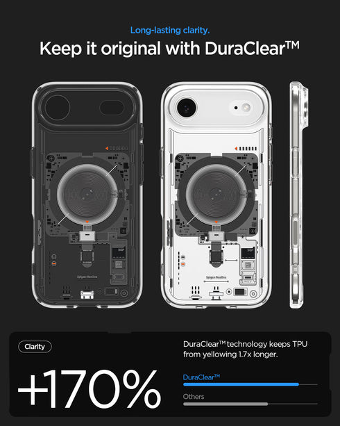 Spigen iPhone 17 系列手機殼 – Ultra Hybrid Neo One 科技透明磁吸防摔殼