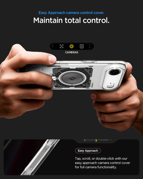 Spigen iPhone 17 系列手機殼 – Ultra Hybrid Neo One 科技透明磁吸防摔殼