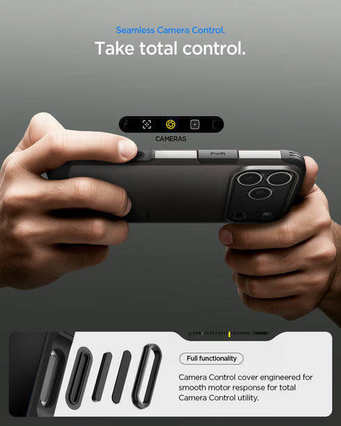 Spigen iPhone 17 Pro 保護殼 - Tough Armor T 相機控制磁吸防摔鎧甲