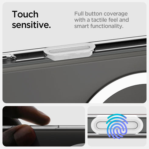 Spigen iPhone 16 Pro / 16 Pro Max 保護殼 – Ultra Hybrid 系列透明防摔殼 T(MagFit + 鏡頭控制)