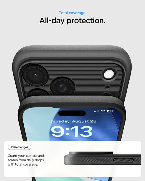 Чехол Spigen для iPhone 17 Pro Max – Rugged Armor (MagFit)