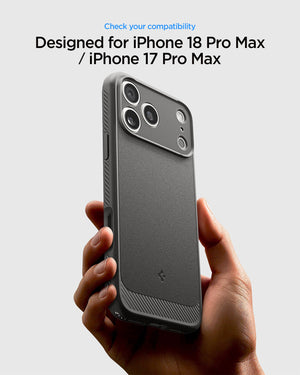 Spigen iPhone 18 Pro Max Rugged Armor (Mag Fit) - Gray - image 7