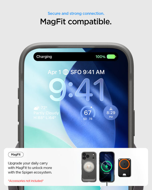 Spigen iPhone 17 Pro Max 保護殼 – Rugged Armor (MagFit)