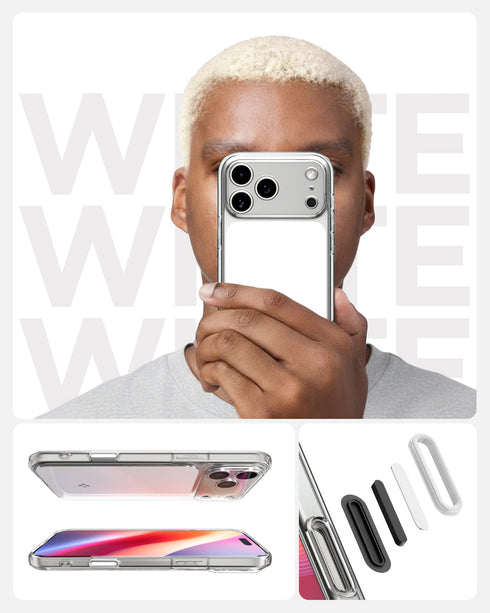 Spigen iPhone 17 Pro Max 保護殼 - Ultra Hybrid T 相機控制磁吸防摔殼