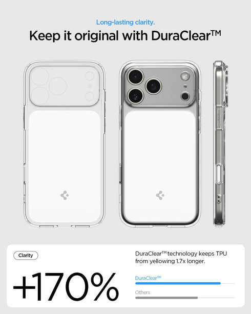 Spigen iPhone 17 Pro Max 保護殼 - Ultra Hybrid T 相機控制磁吸防摔殼