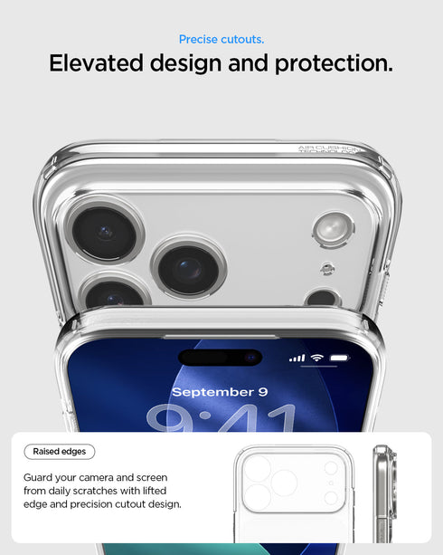 Spigen iPhone 17 Pro Max 保護殼 - Ultra Hybrid T 相機控制磁吸防摔殼