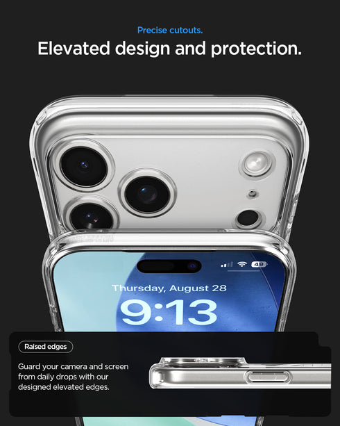 Spigen iPhone 17 系列手機殼 – Ultra Hybrid Neo One 科技透明磁吸防摔殼