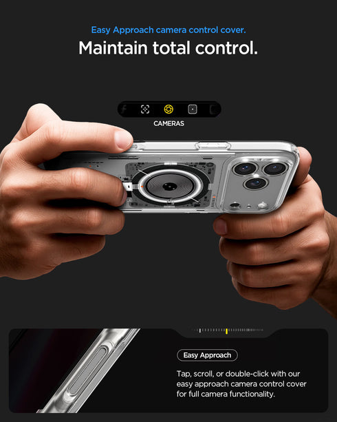 Spigen iPhone 17 系列手機殼 – Ultra Hybrid Neo One 科技透明磁吸防摔殼