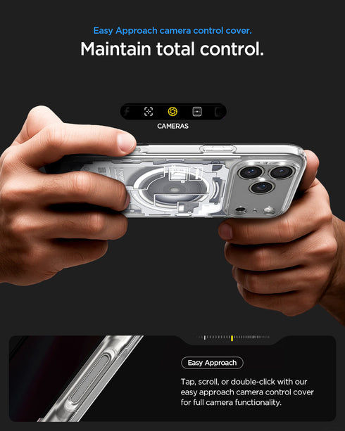 Spigen iPhone 17 Pro Max 保護殼-Ultra Hybrid Zero One 電路板風磁吸防摔殼