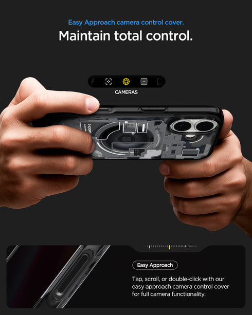 Чехол Spigen для iPhone 17 – Ultra Hybrid Zero One (MagFit)