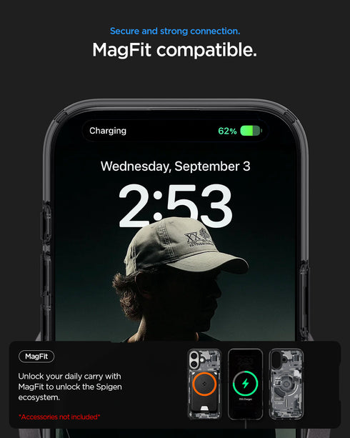 Чехол Spigen для iPhone 17 – Ultra Hybrid Zero One (MagFit)