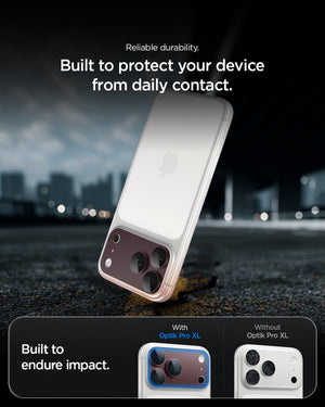Spigen iPhone 18 Pro Max Glas.tR EZ Fit Optik Pro XL lens protector - Dark Cherry - image 10