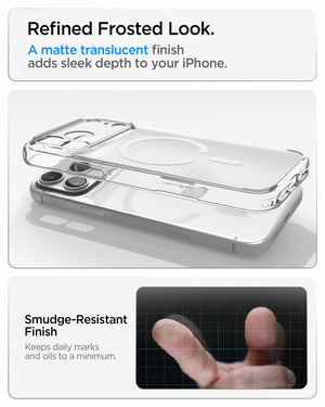 Spigen iPhone 18 Pro Ultra Hybrid Matte (Mag Fit) - Frost White - image 10