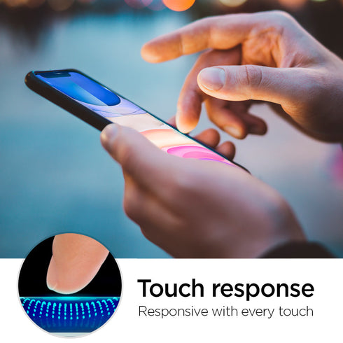 Spigen iPhone 11 系列螢幕保護貼 – GLAS.tR AlignMaster 全覆蓋(1 片裝)