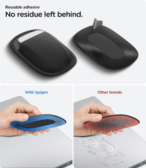 Spigen Laptop & Tablet Mouse Sleeve – LD220 — Black, fit, construction or use view 20