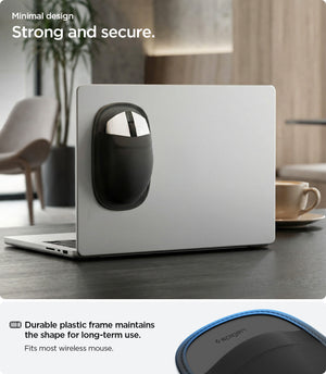 Spigen Laptop & Tablet Mouse Sleeve – LD220 — Black, fit, construction or use view 21