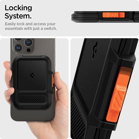Spigen MagSafe 卡套 – Lock Fit (MagFit)