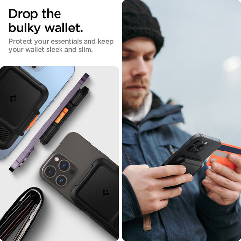Spigen MagSafe 卡套 – Lock Fit (MagFit)