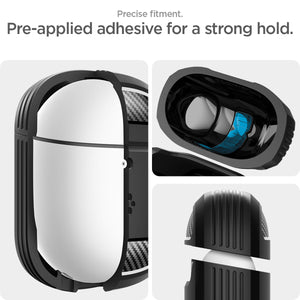 Spigen Google Pixel Buds Pro Case - Rugged Armor - Matte Black - image 15