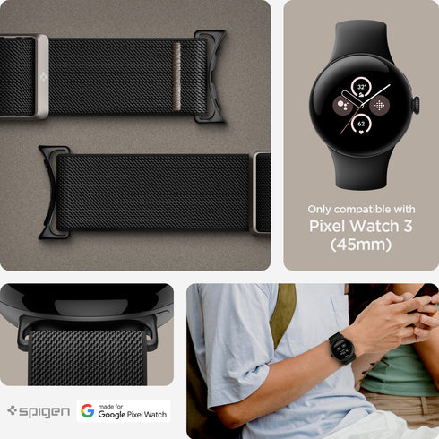 Spigen Pixel Watch 4/3 (45mm) 錶帶 - Lite Fit