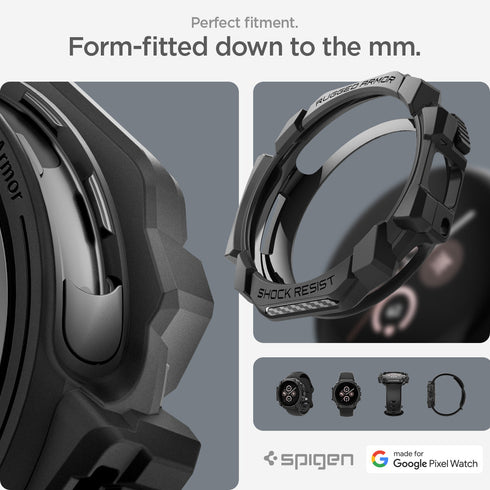 Spigen Pixel Watch 3 (45mm) 保護殼 – Rugged Armor