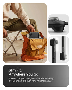 Slim profile of Spigen Thin Fit 360 Nintendo Switch 2 case