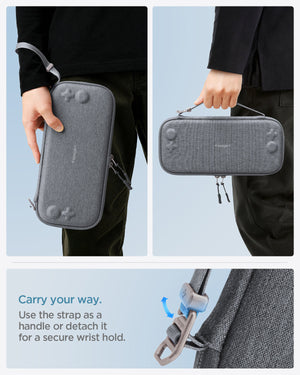 Nintendo Switch 2 compatibility boundary for Spigen Klasden Pouch 2