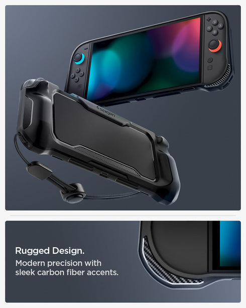 מארז Spigen ל-Nintendo Switch 2 – Rugged Armor