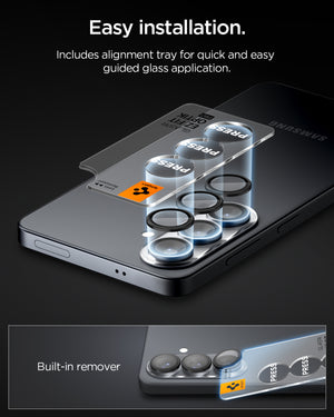 Spigen Galaxy S26 Lens Protector Optik Pro EZ Fit view 4