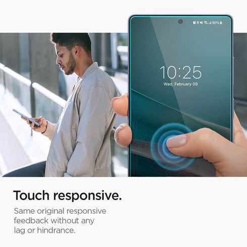 Spigen Galaxy S25 Ultra 螢幕保護貼 – Glas.tR EZ Fit HD(2入裝)