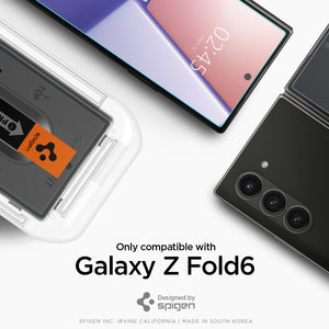 Spigen Galaxy Z Fold 6 Screen Protector GLAS.tR EZ Fit (2 Pack) view 2