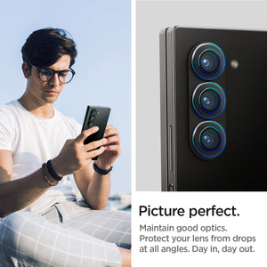 Spigen Galaxy Z Fold 6 Lens Protector Optik Pro EZ Fit view 7