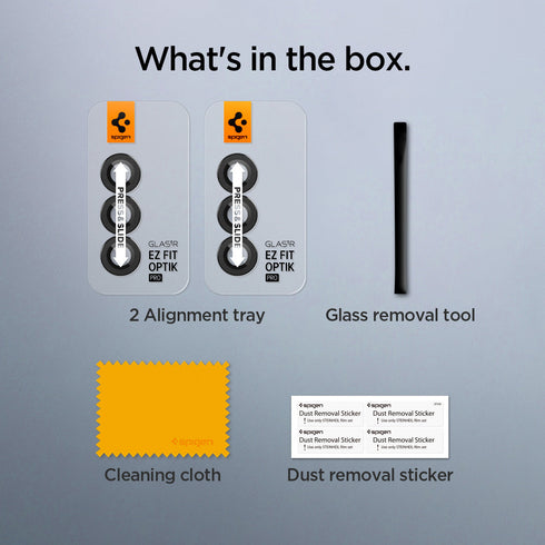 Spigen Galaxy Z Fold 6 鏡頭保護貼 – Optik Pro EZ Fit