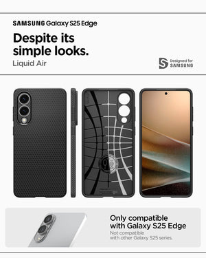 Spigen Galaxy S25 Edge Case Liquid Air view 13