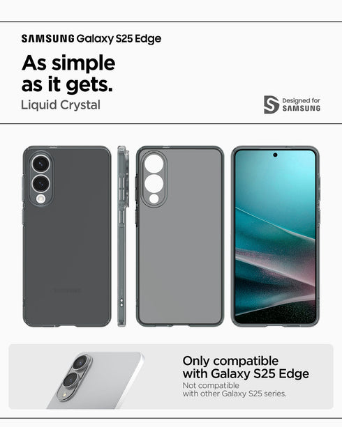 Spigen Galaxy S25 Edge 保護殼 – Liquid Crystal